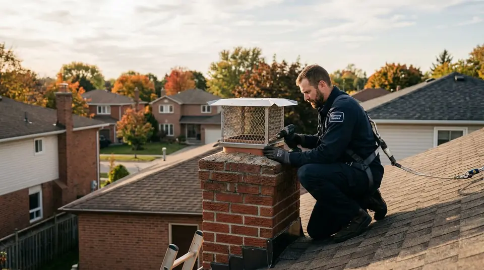 Chimney Wildlife Services service for a chimney system