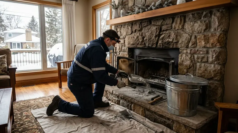 Chimney and fireplace service in Delta, BC
