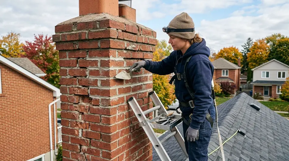 Chimney Leak Repair service for a chimney system