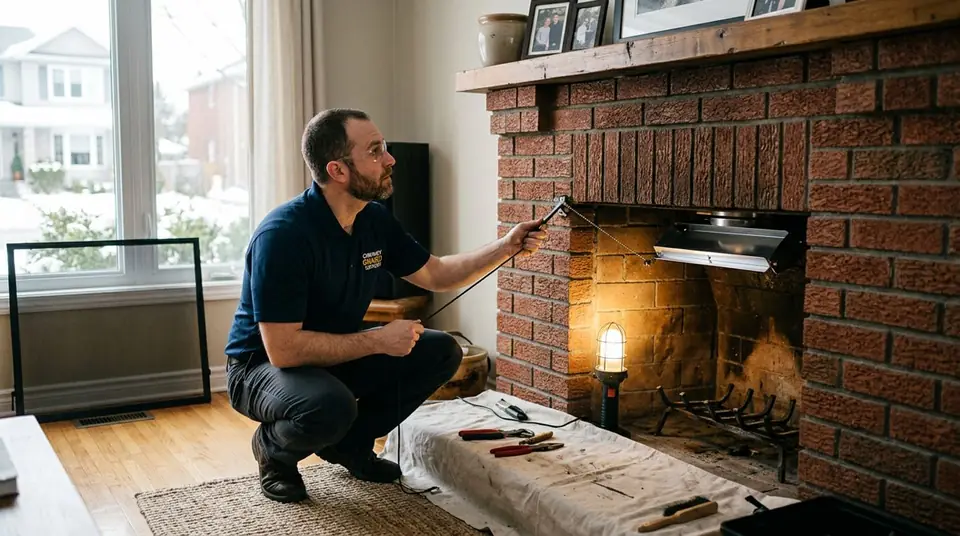 Chimney Damper Repair service for a chimney system
