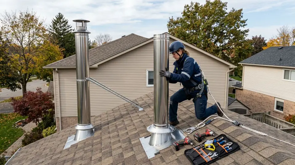 Chimney and fireplace service in Mission, BC