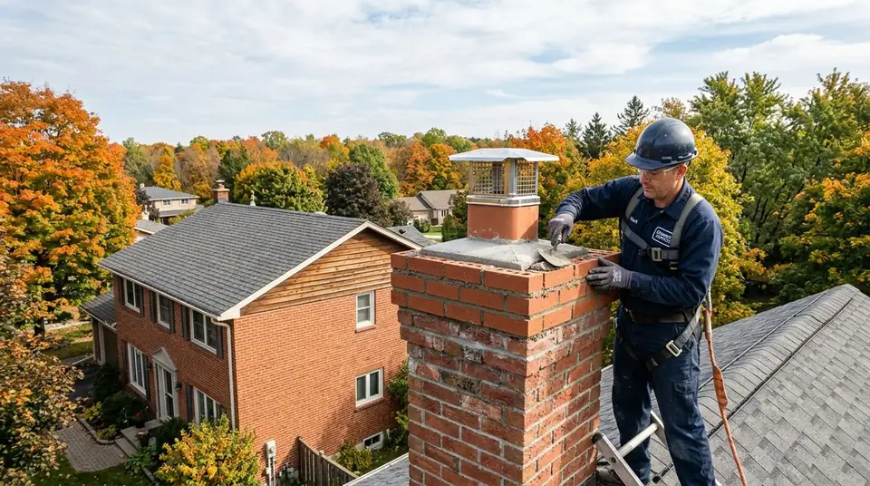 Chimney Repairs & Masonry service for a chimney system
