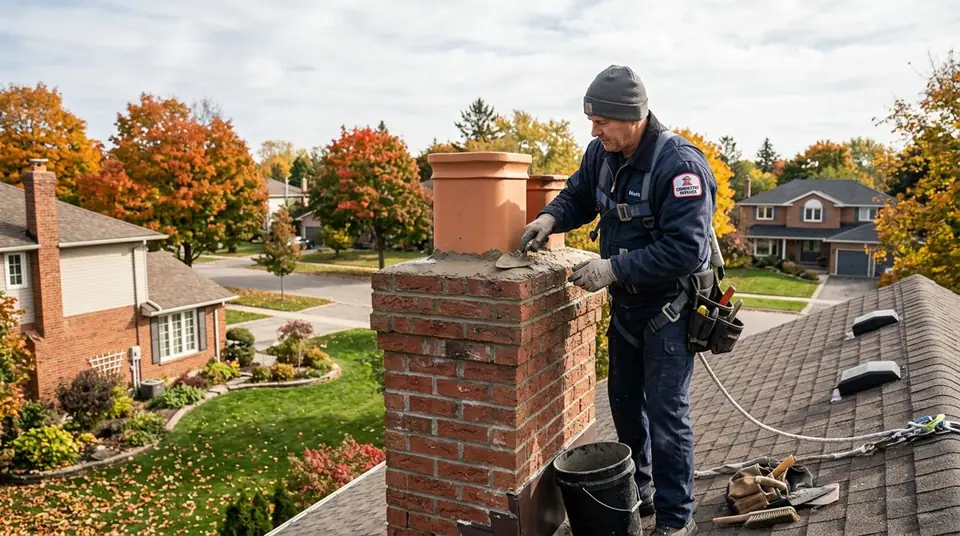 Chimney Cap Repair service for a chimney system