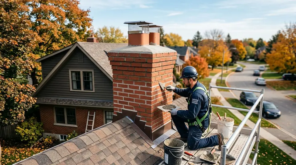 Chimney Restoration service for a chimney system