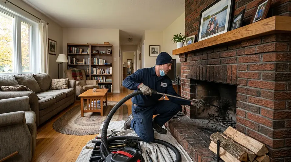 Annual Chimney Maintenance Plans service for a chimney system