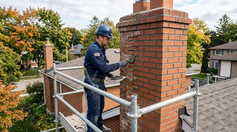 Chimney Repointing service for a chimney system