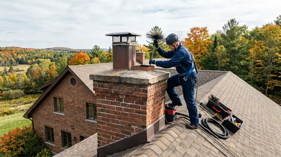 Commercial & Property Maintenance service for a chimney system