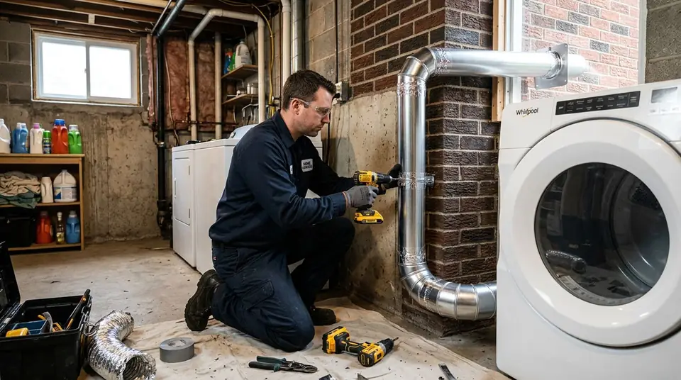 Dryer Vent Services service for a chimney system