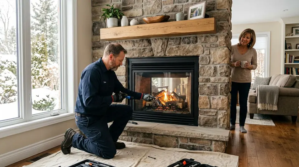 Fireplace & Stove Brands service for a chimney system