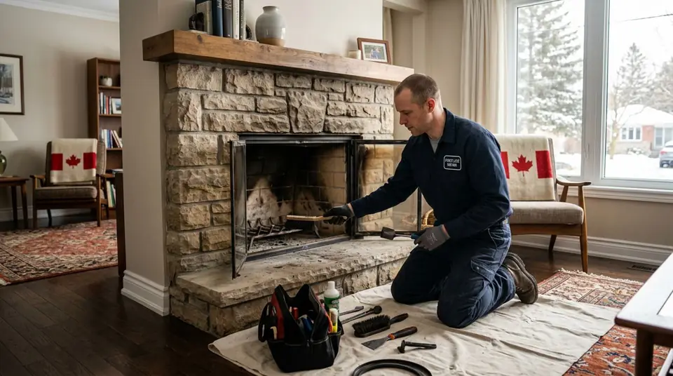 Fireplace Repair service for a chimney system