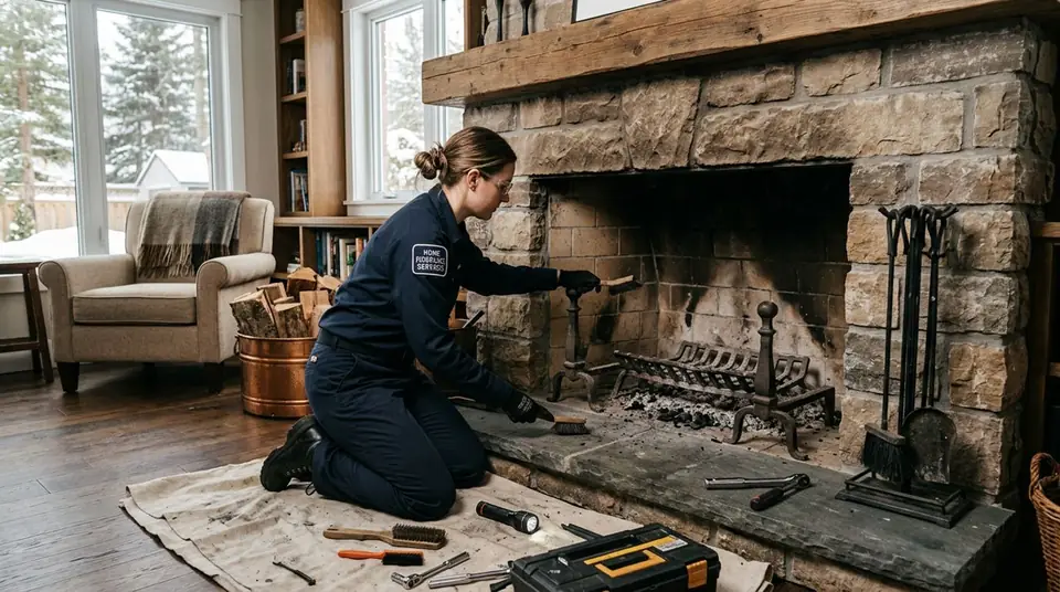 Outdoor Fireplaces & Specialty Flues service for a chimney system