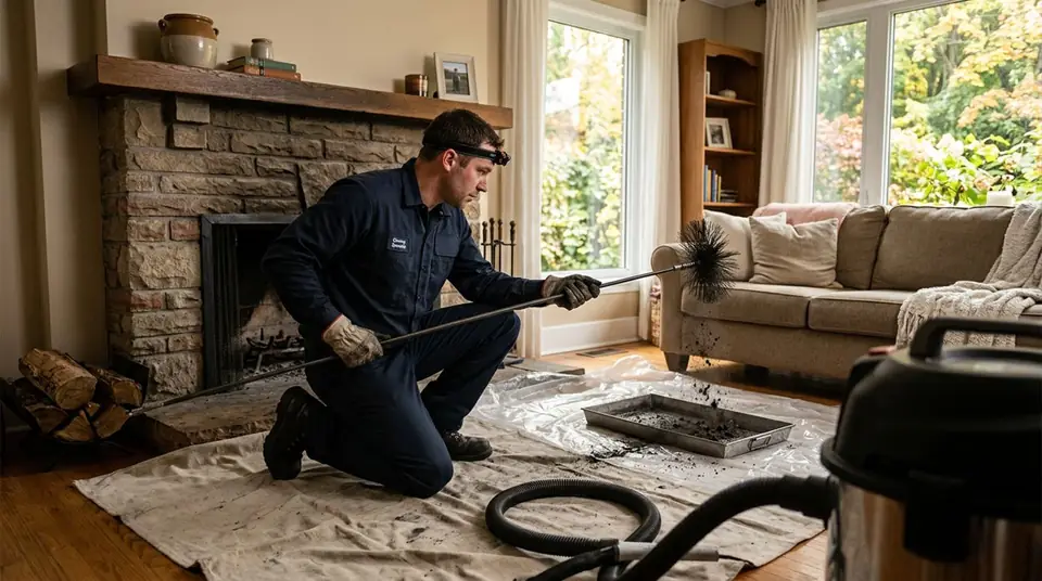 Commercial Chimney Inspections service for a chimney system
