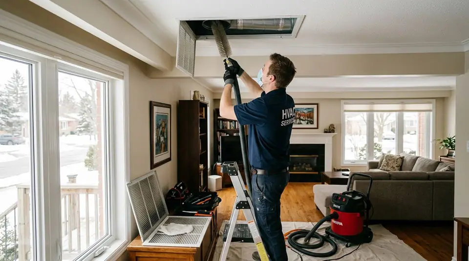 Air Duct & Ventilation Services service for a chimney system